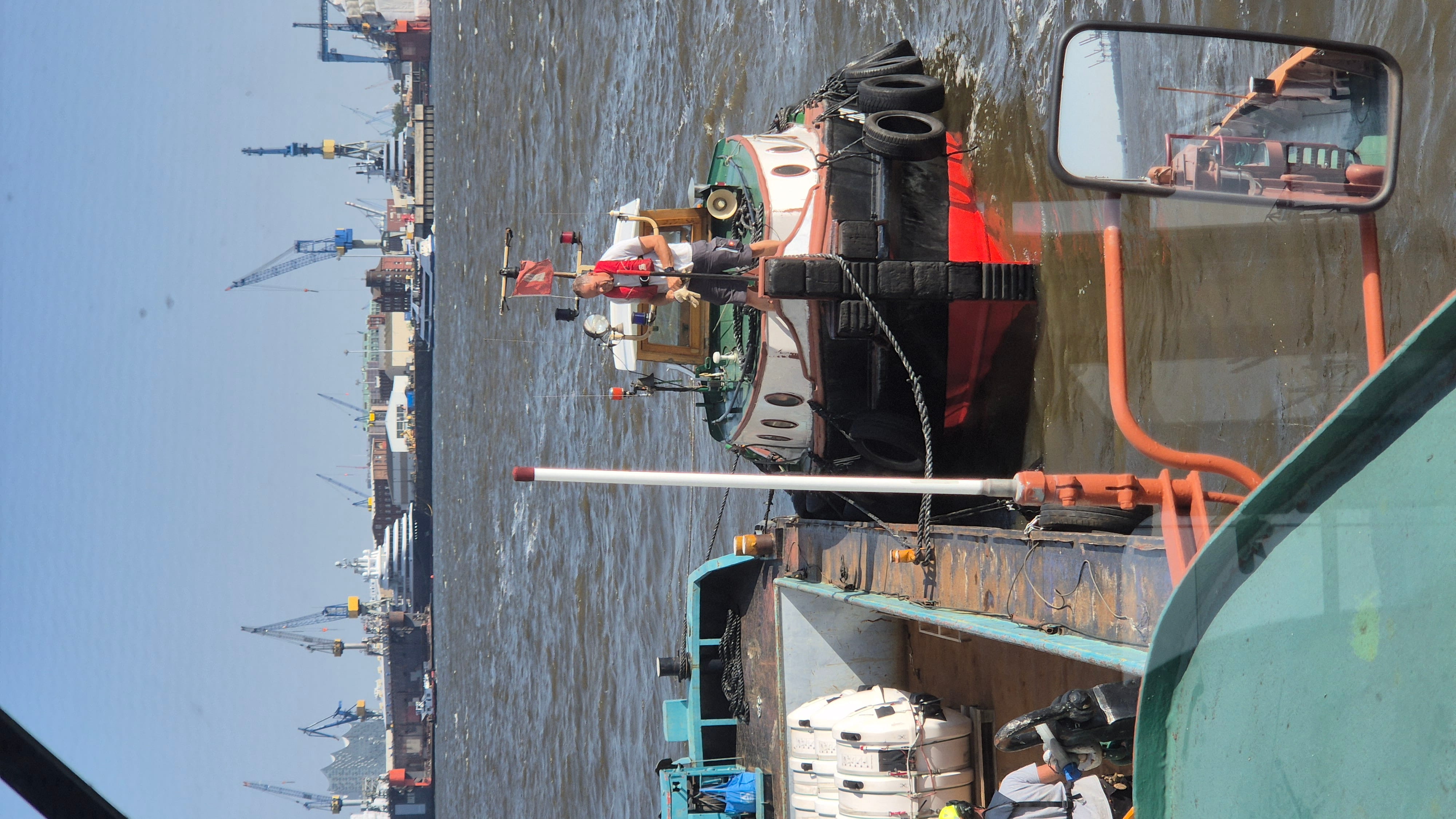 Arbeiten im Hafen